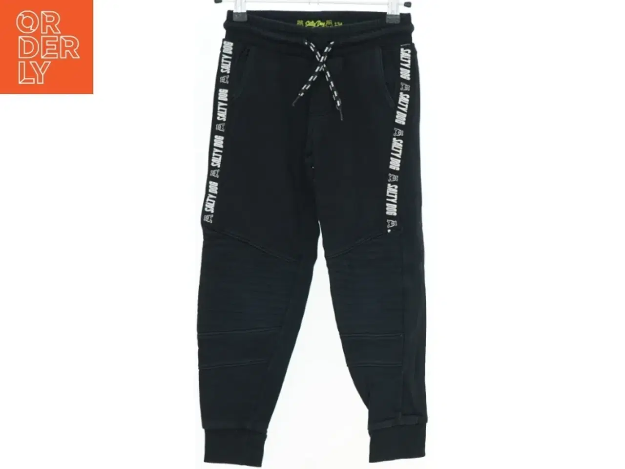 Billede 1 - Sorte joggingbukser med elastik i taljen fra Saity Dog (str. 134)