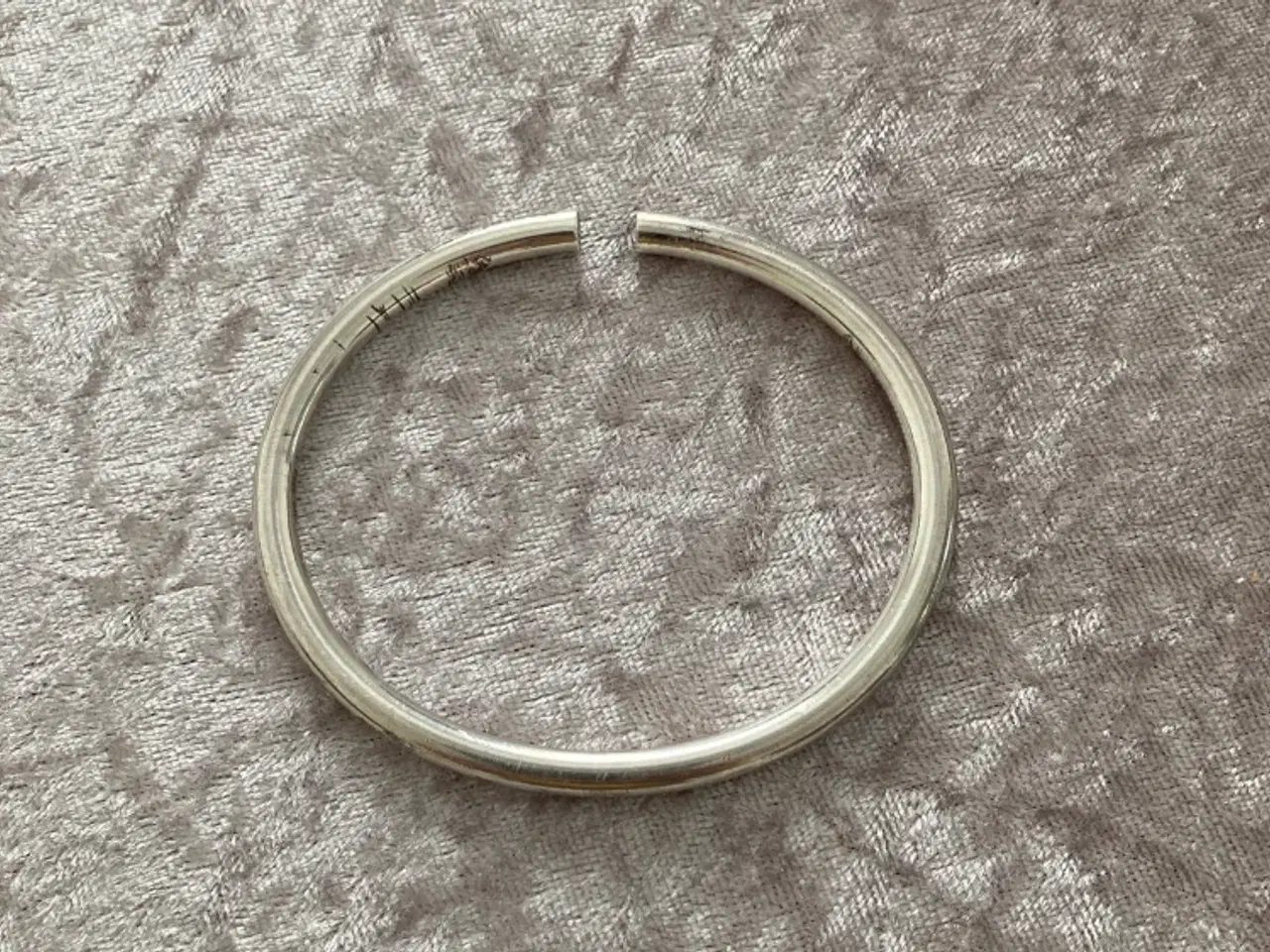 Billede 1 - Armring massiv 925 sølv ca. 39gram