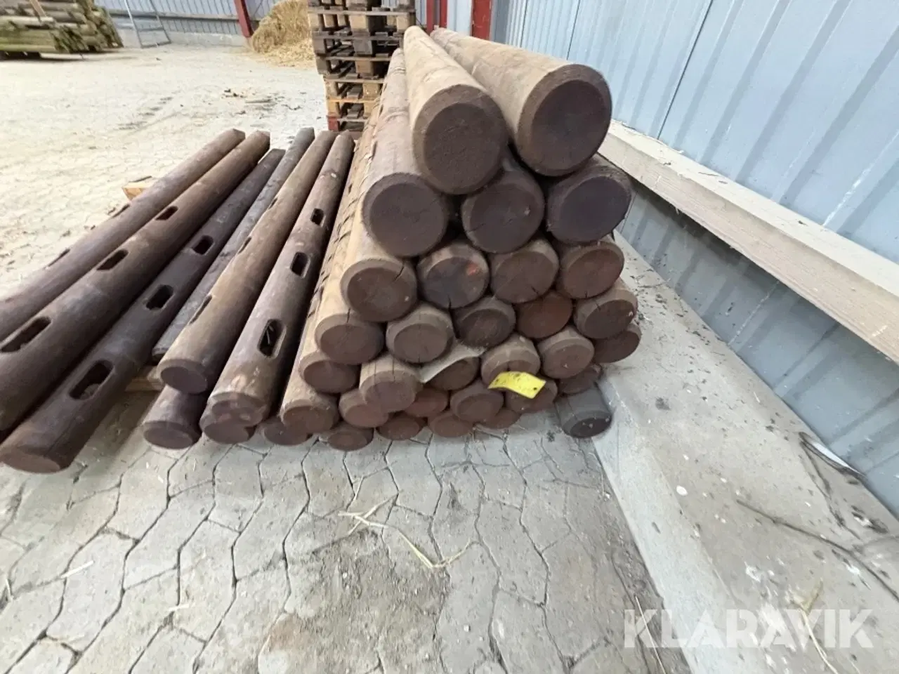 Billede 6 - Stolper 42 styk - Ø12 cm - 220 cm