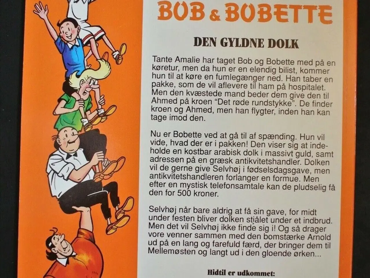 Billede 2 - bob og bobette 2. den gyldne dolk, Af willy vander