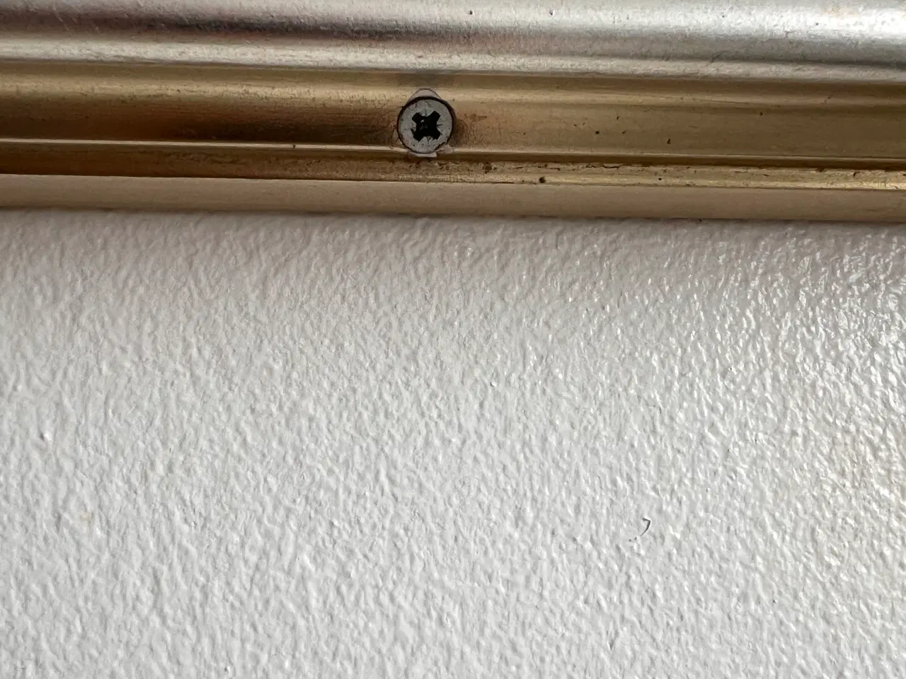 Billede 4 - Spejl med ramme - lys guld