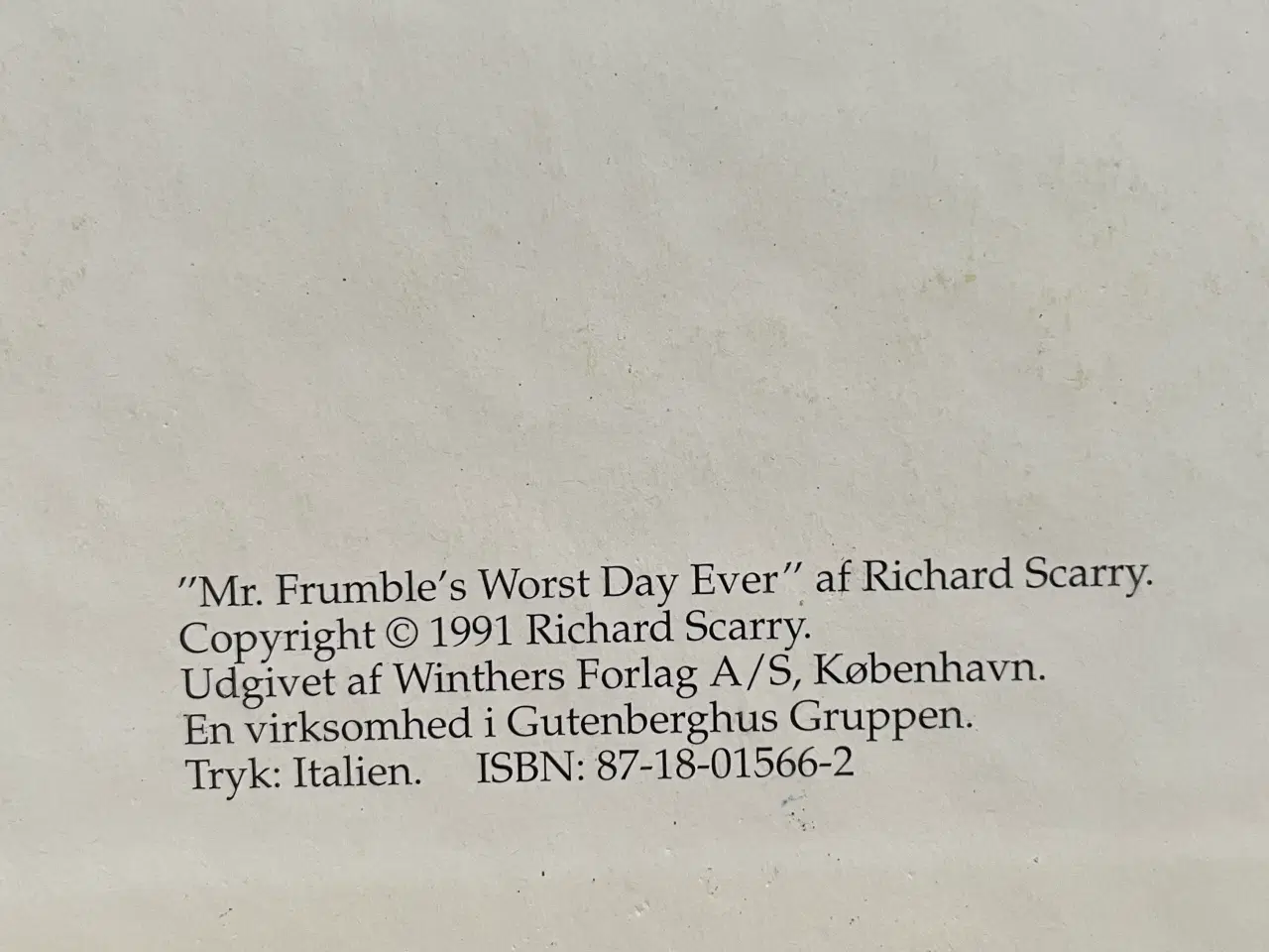 Billede 14 - Richard Scarry se tekst