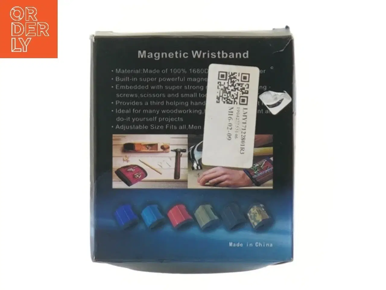 Billede 4 - NytMagnetisk armbånd til værktøj (str. 10,5x9 cm)