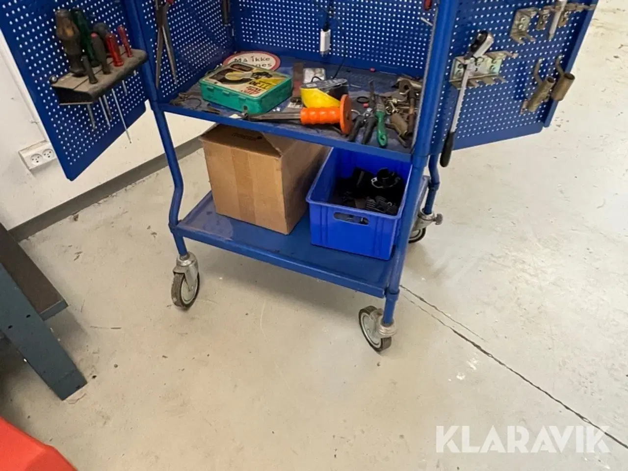 Billede 5 - Værkstedsinventar Elux, Stahlkaiser, Geovent m.fl.