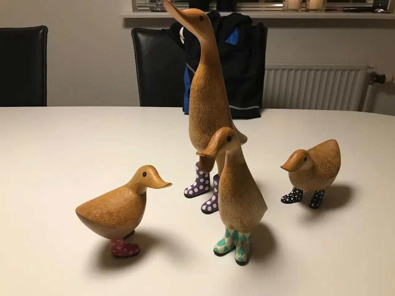 Billede 1 - 4 stk Edo duck figurer - sælges samlet