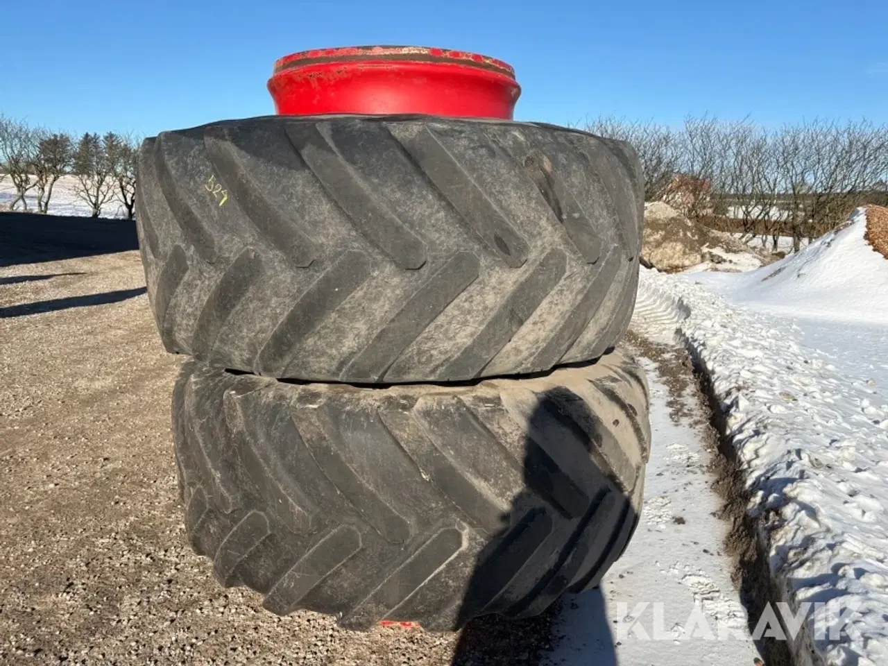 Billede 5 - Tvillingehjul Michelin 620/75 R 30 2 styk