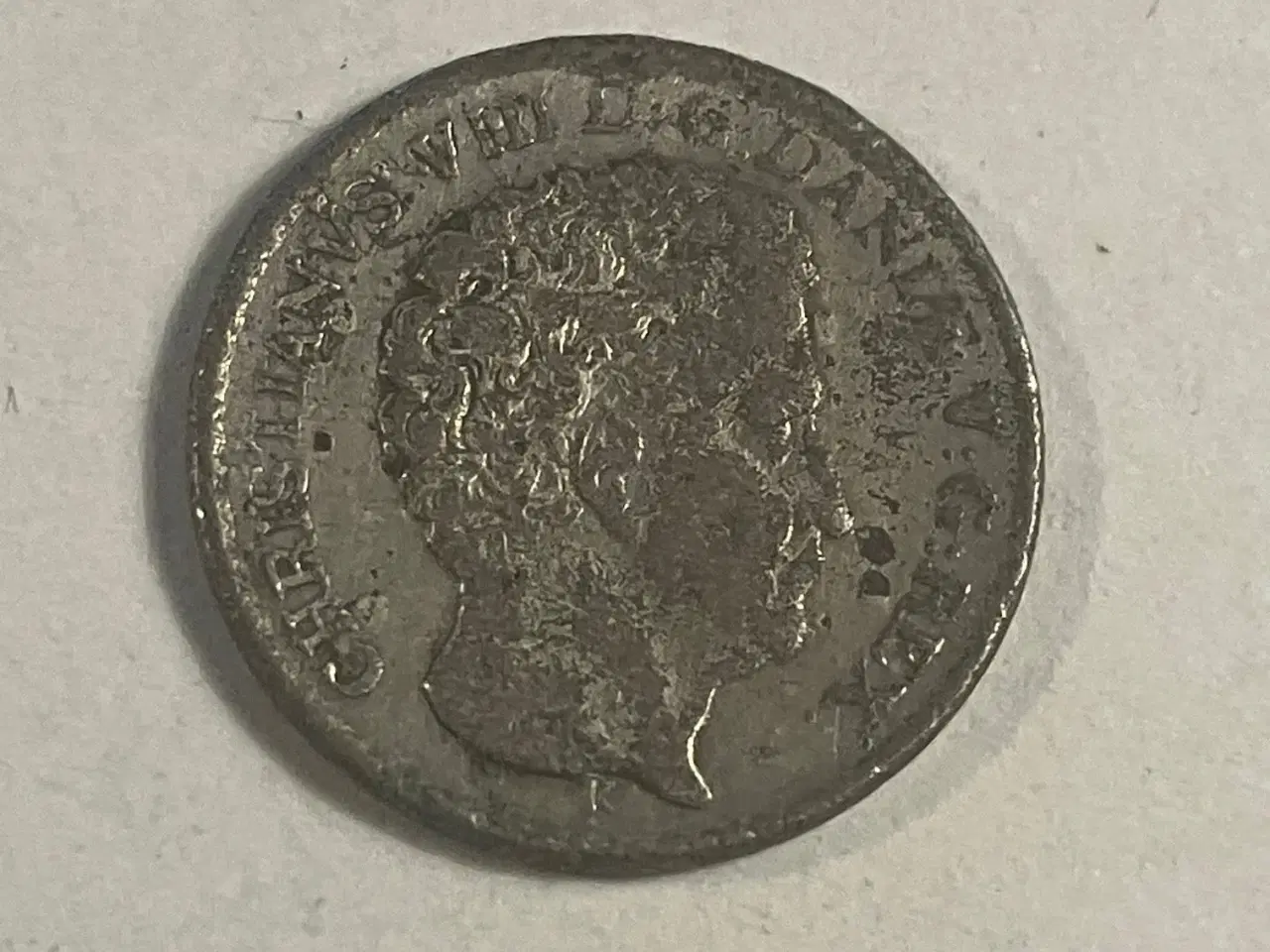 Billede 2 - 3 Rigsbankskilling 1842 Danmark