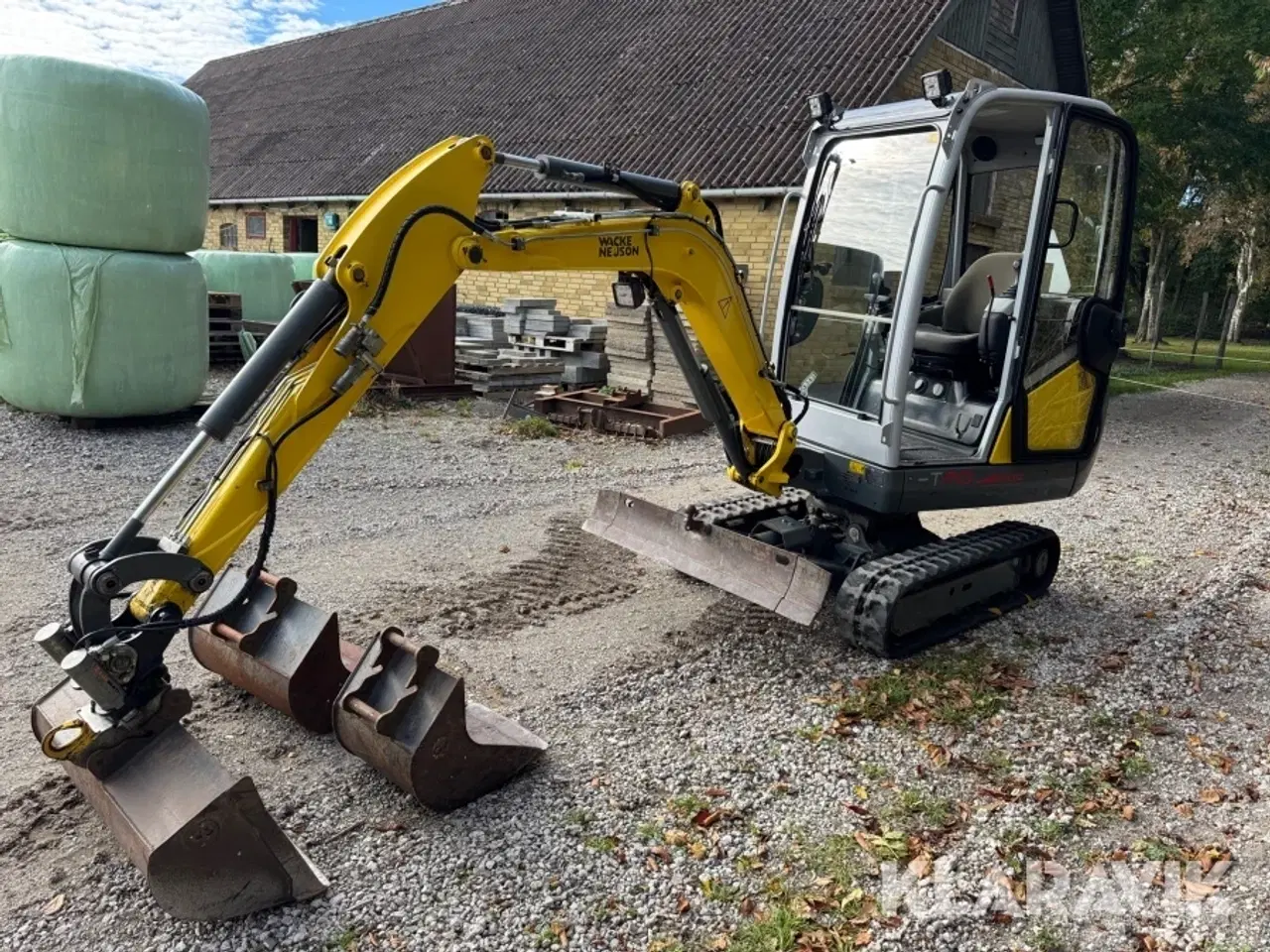 Billede 1 - Minigraver Wacker Neuson ET20 VDS med skovle sæt