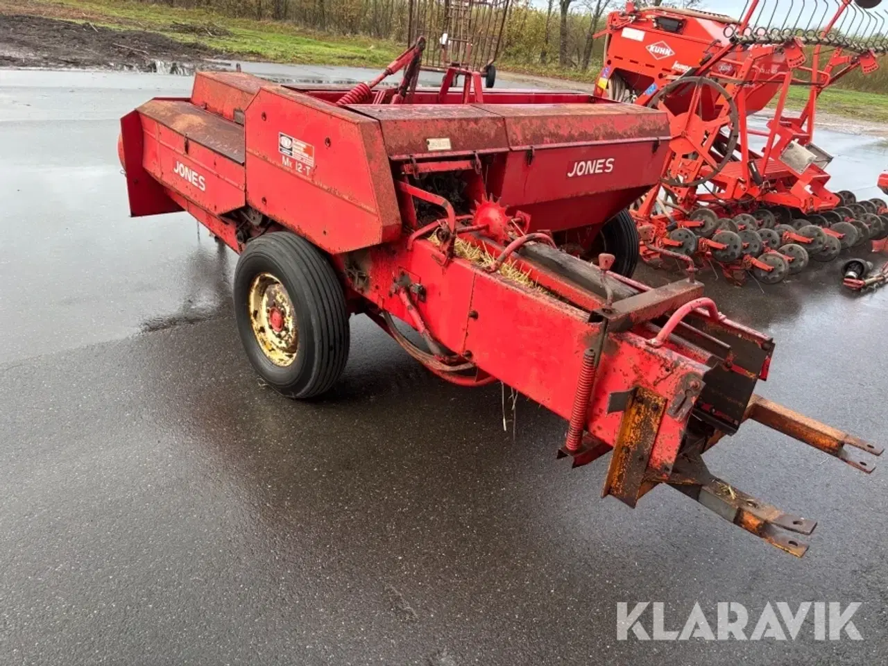 Billede 3 - Små ballepresser Jones MK12T