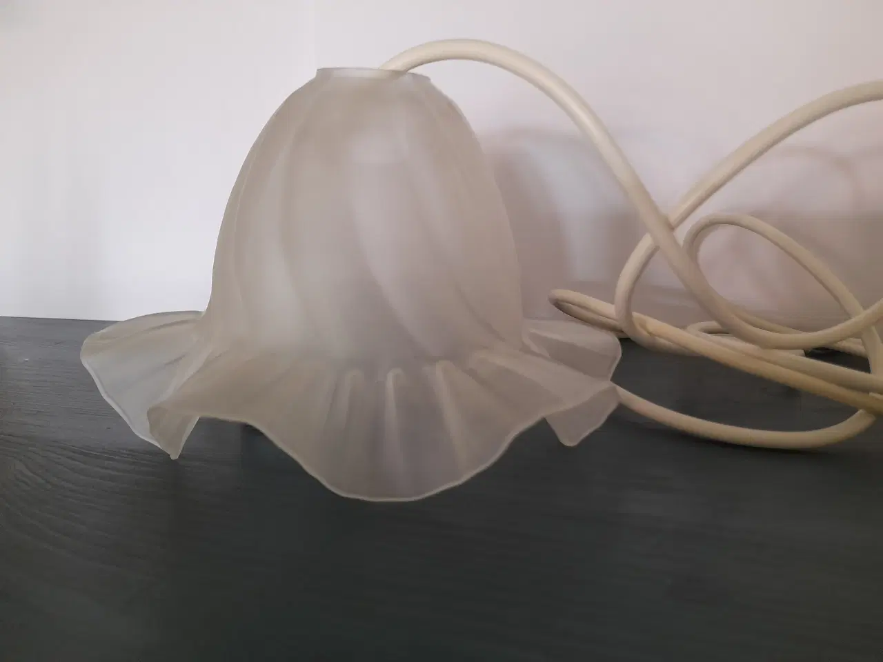 Billede 1 - Antik glas pendel