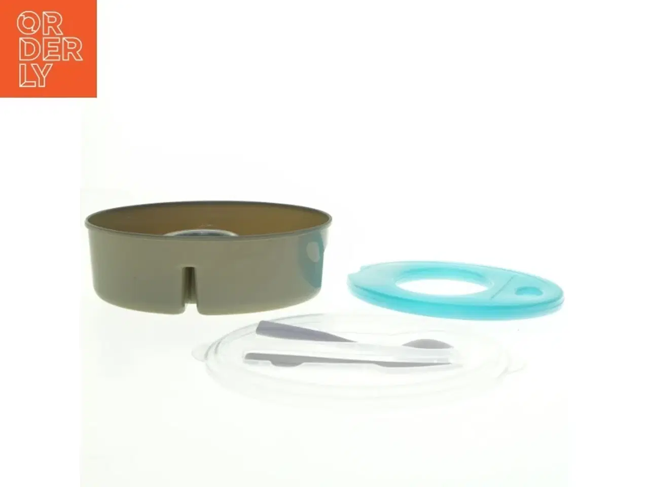 Billede 3 - Madkasse med bestik (str. 25 x 15 cm)