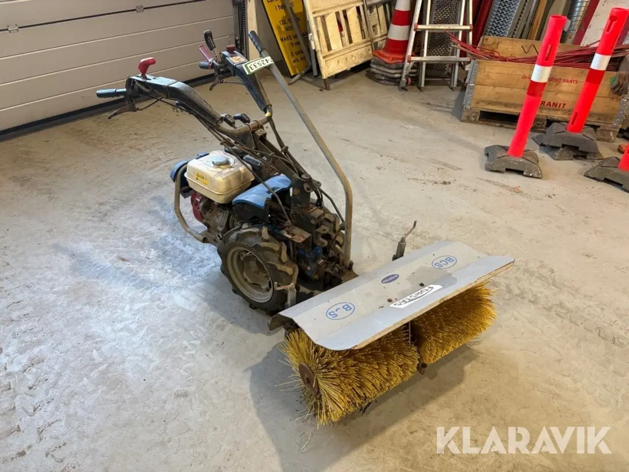 Billede 7 - 2-hjulet traktor BCS MC 728 med fejekost