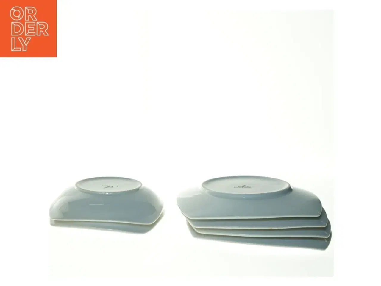 Billede 4 - Keramiktallerkener (str. 24 cm 20 x 4 cm)