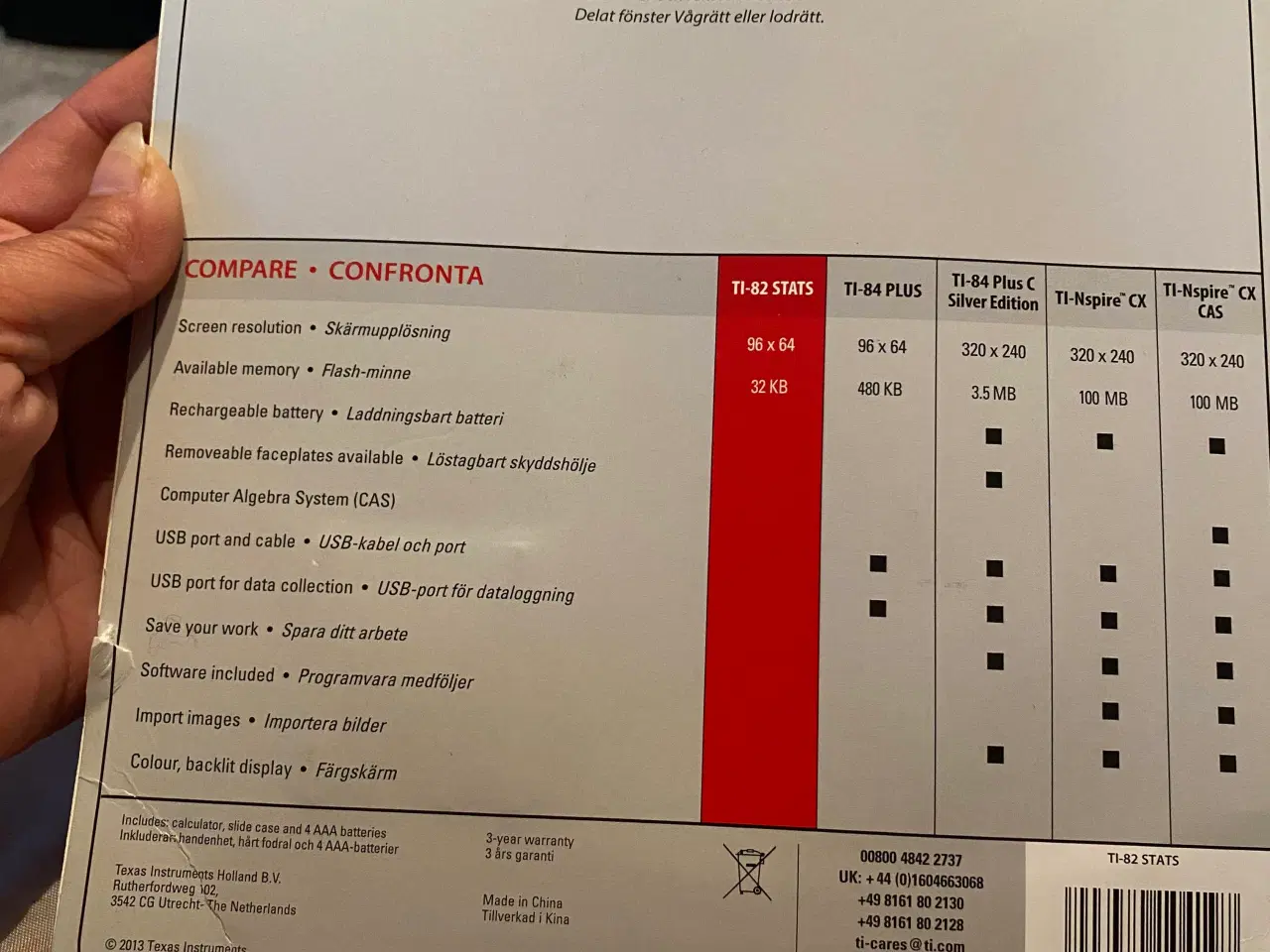 Billede 11 - TI- 82 stats grafregner