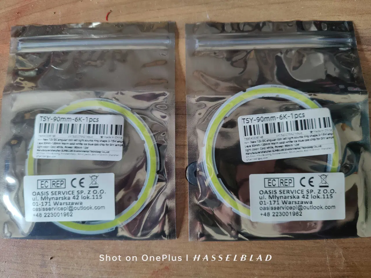 Billede 1 - LED lys ringe 12v
