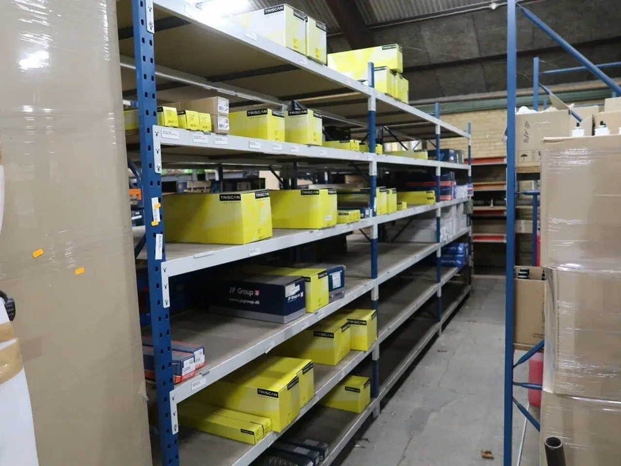 Billede 1 - 3 fag lagerreoler uden indhold