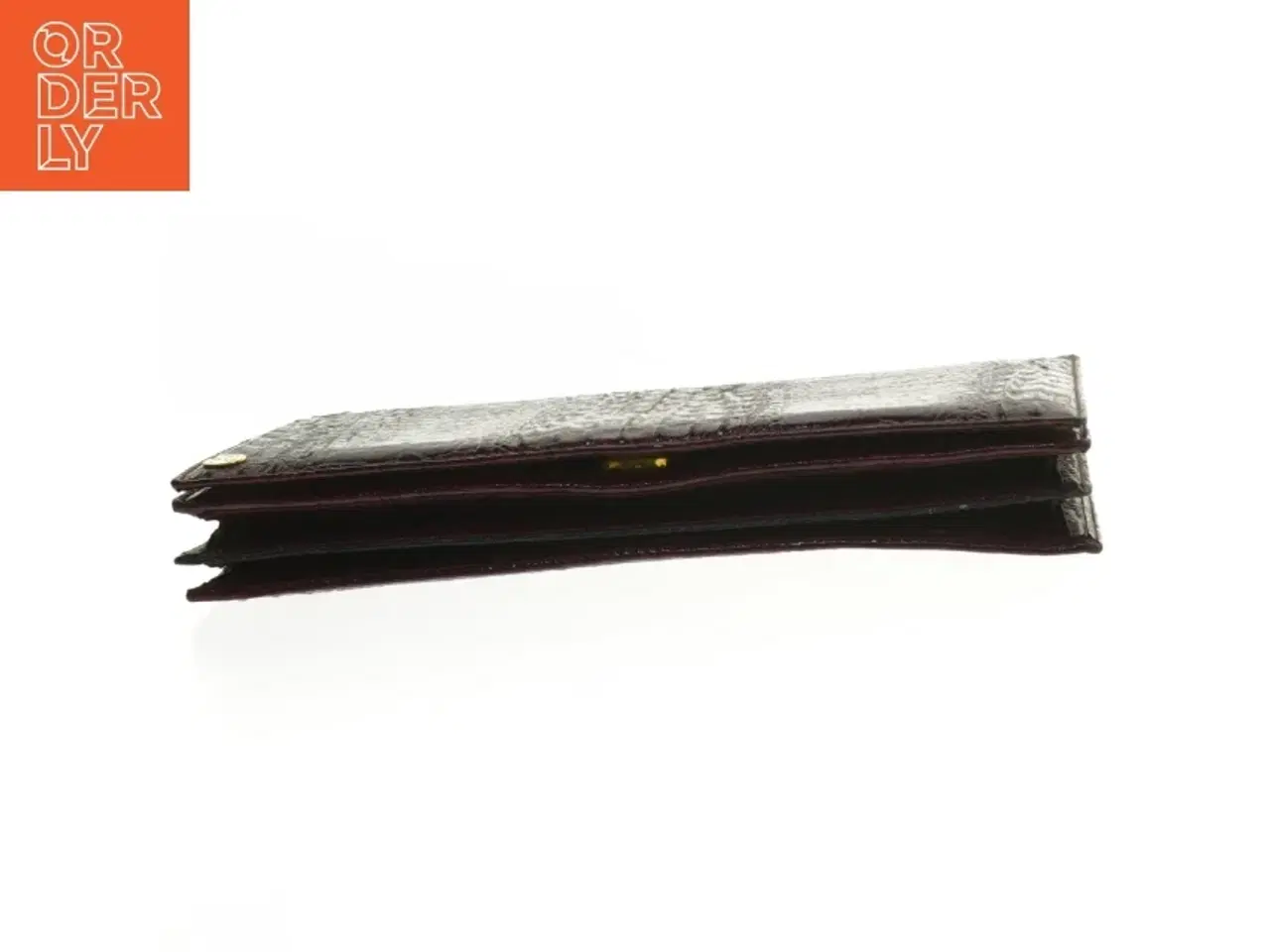 Billede 3 - Elegant pung med krokodillemønster (str. 26x14 cm)