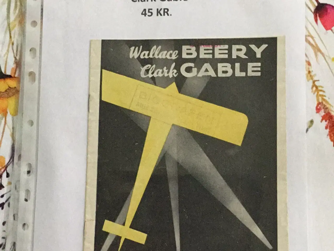 Billede 2 - Filmprogrammer - Stewart+Gable+Flynn+Garbo
