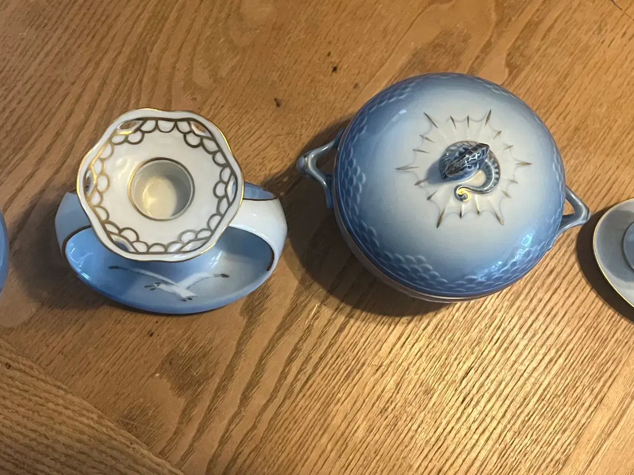 Billede 3 - Vase, Sukkerskål, lysestage, salt og pebersæt 