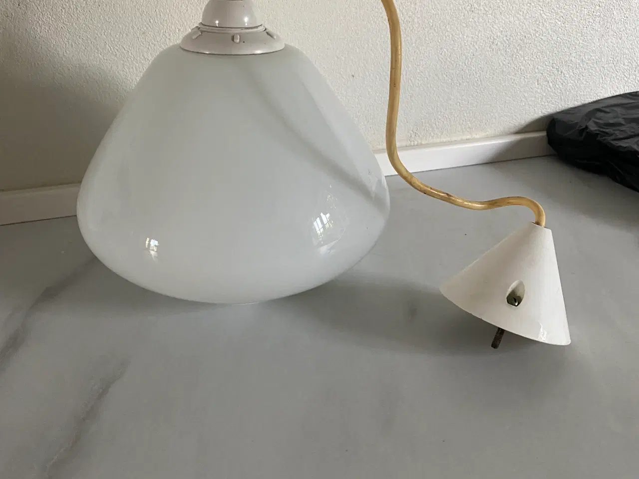 Billede 1 - Glas Pendel antik