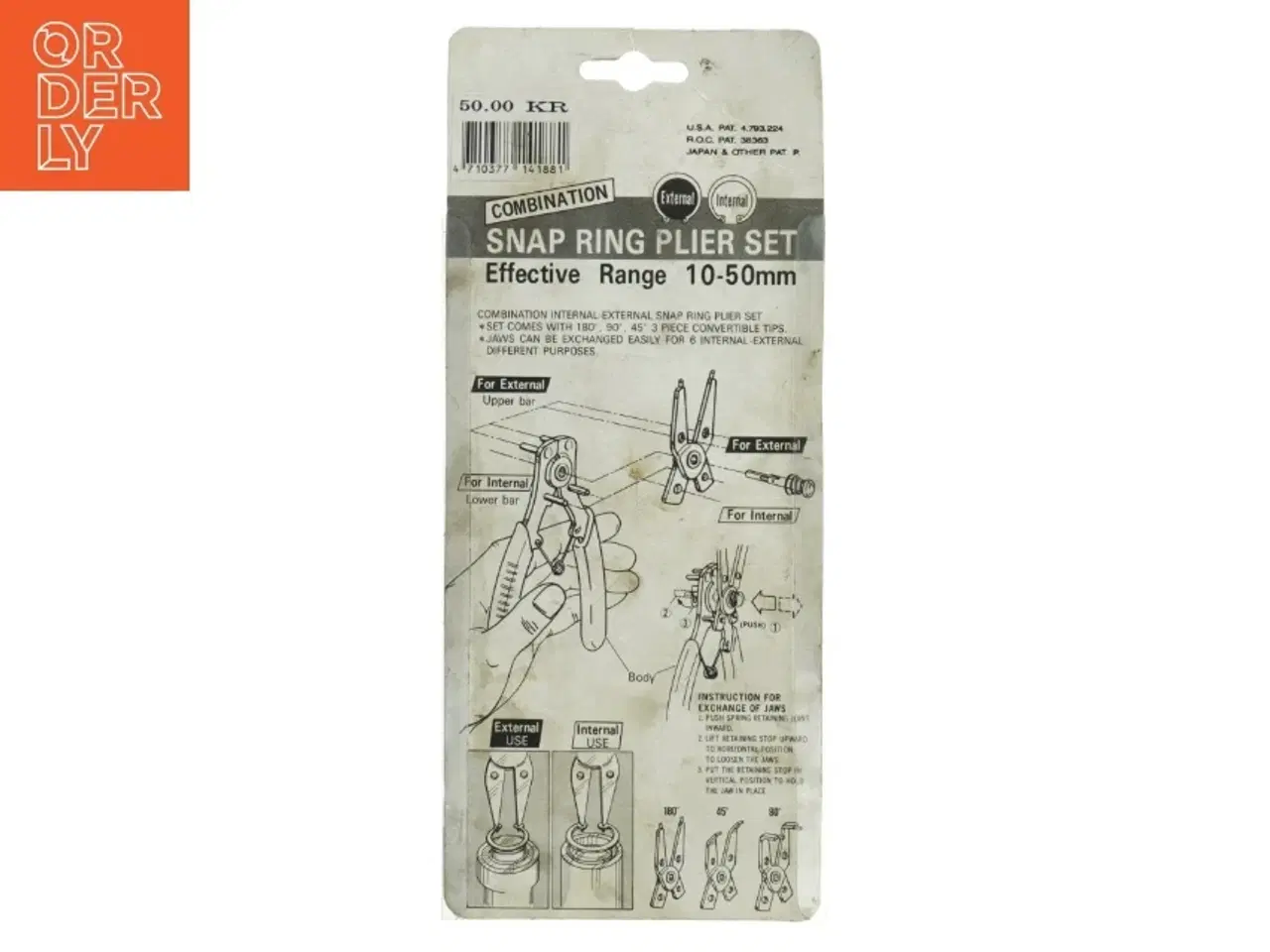 Billede 2 - Låseringstangsæt (str. 10-50 mm)