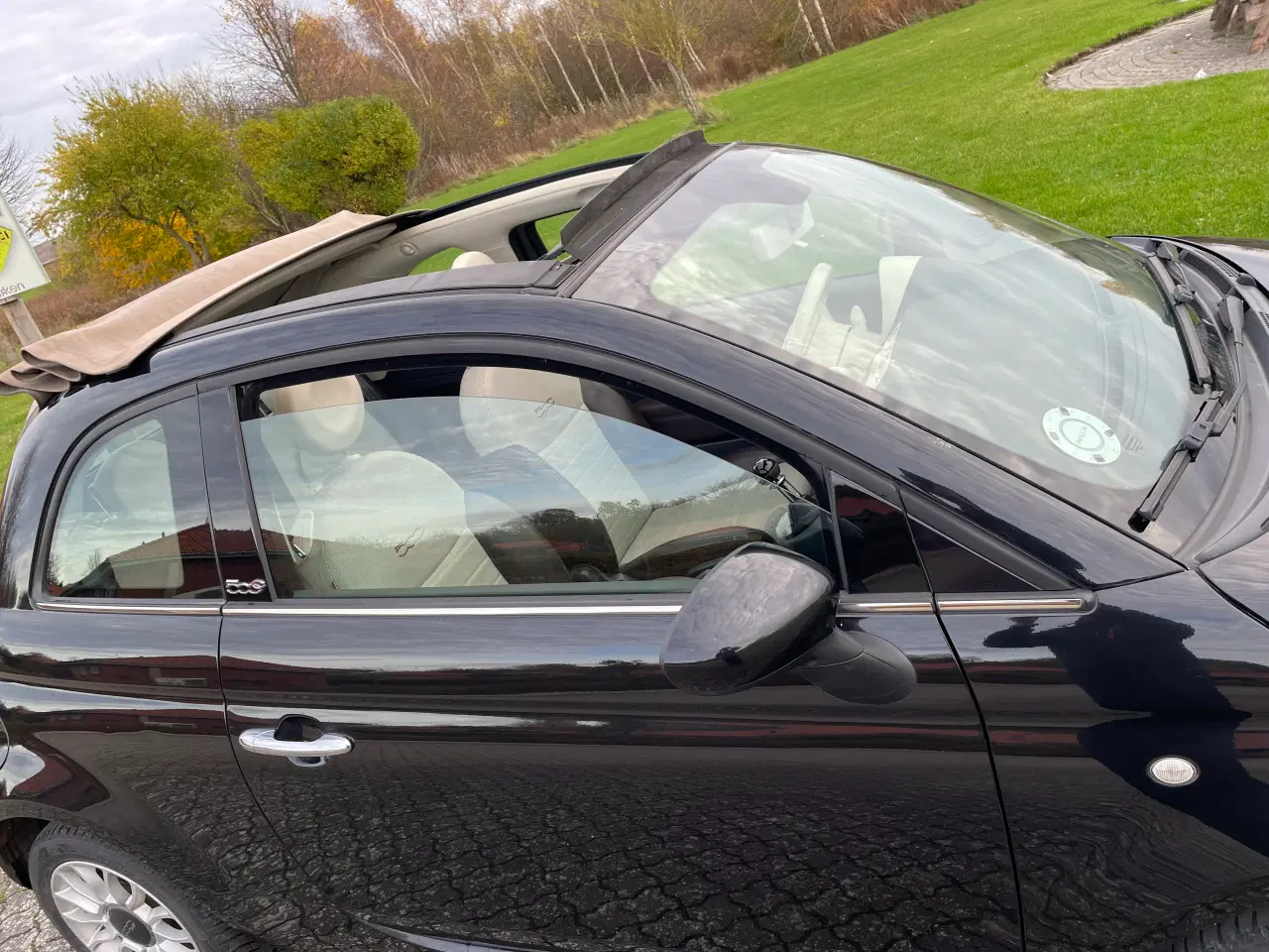 Billede 7 - Pæn og i orden Fiat 500 cabriolet