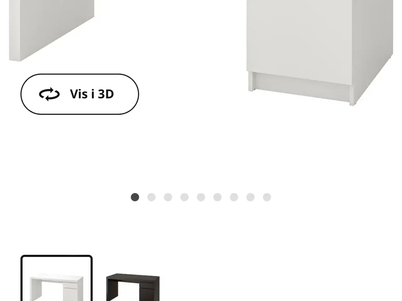 Billede 1 - IKEA Malm skrivebord
