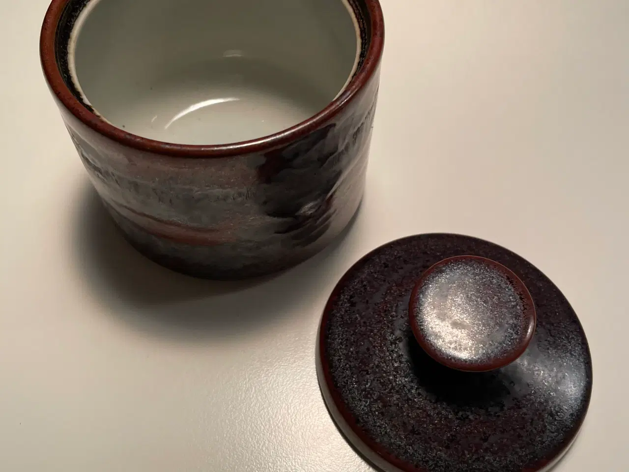 Billede 2 - Desiree stentøjs sukkerskål/marmeladeskål