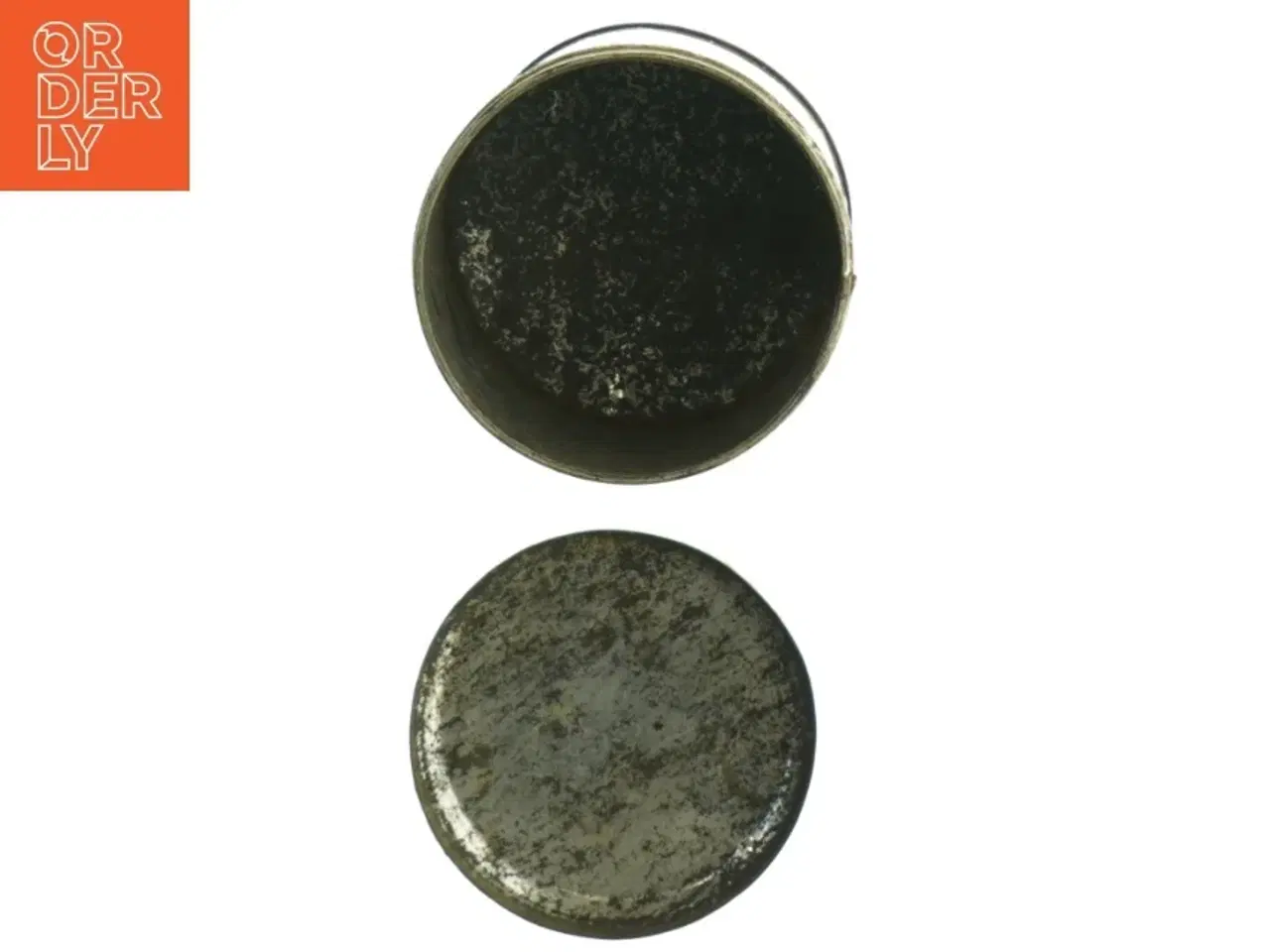 Billede 3 - Vintage kagedåse (str. H. 10,5 cm. ø. 9 cm)