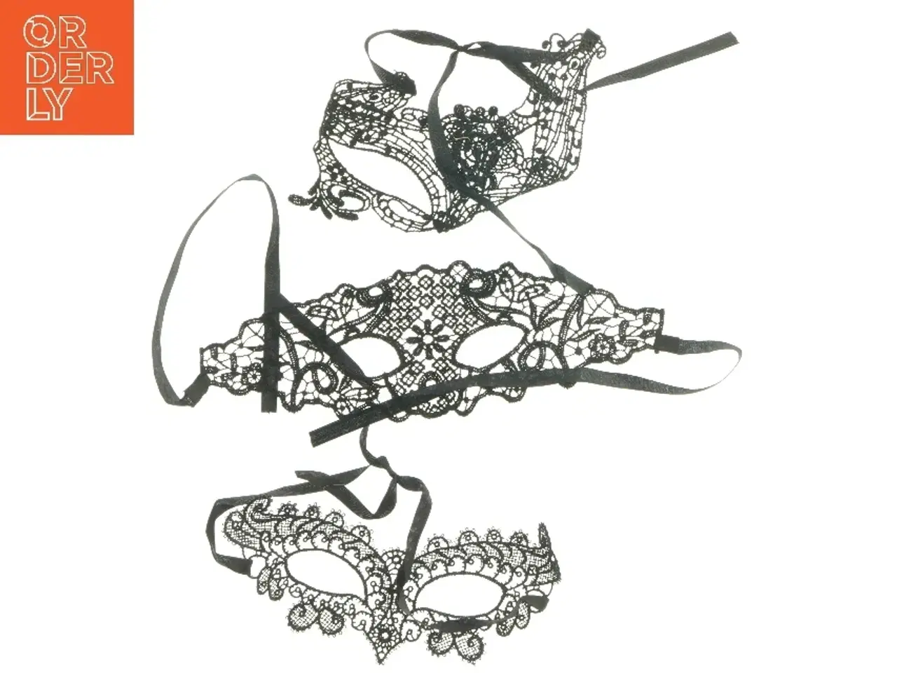 Billede 2 - Blonde øjenmasker (str. 28 cm)