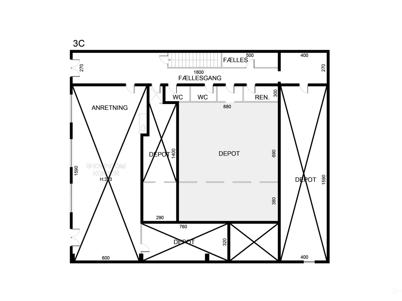Billede 9 - Stor kontor og lagerejendom med ledige lejemål i varierende størrelser som gør det muligt at finde et lejemål efter behov