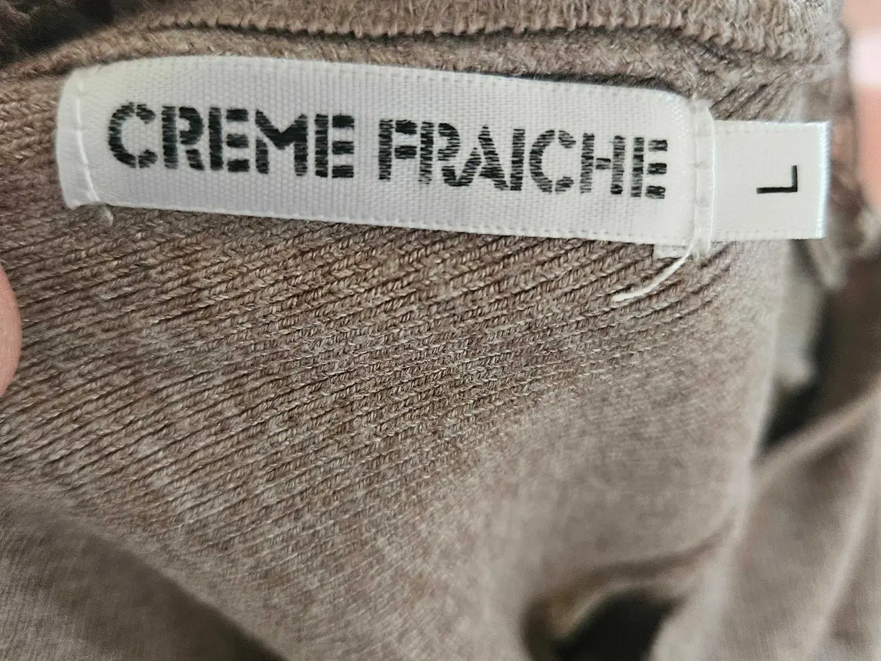 Billede 1 - CREME FRAICHE brun kjole, størrelse L