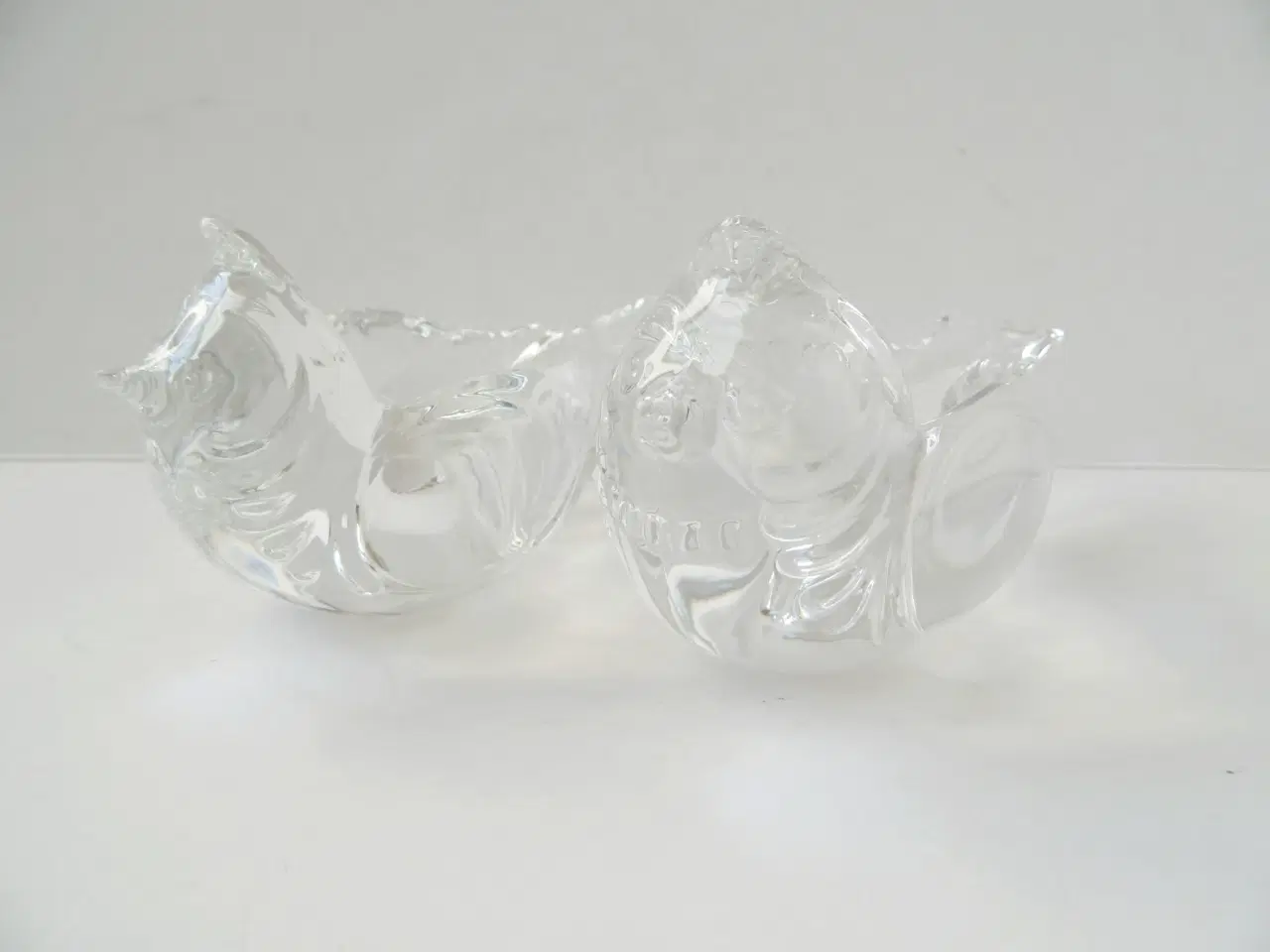 Billede 5 - Bjørn Wiinblad spurvestager i glas - 200,00 kr/par