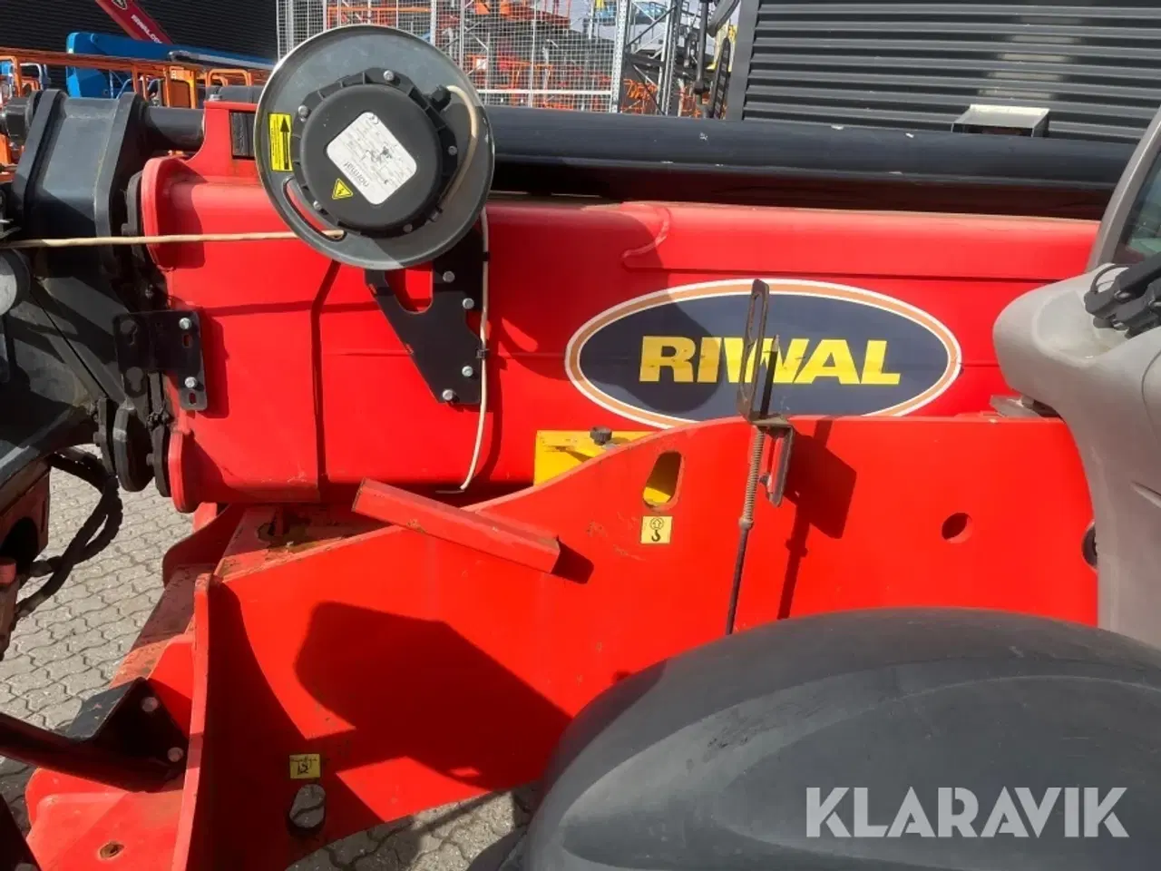 Billede 12 - Teleskoplæsser Manitou MT1440A med kurv/drejeled/gafler