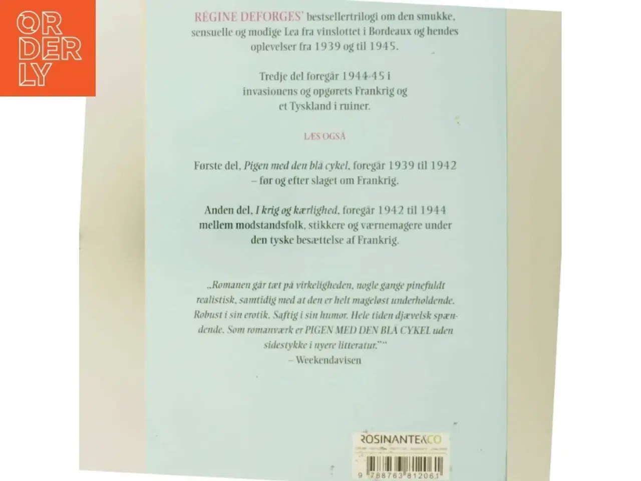 Billede 3 - Djævelen ler stadig - : 1944-45 af Régine Deforges (Bog)