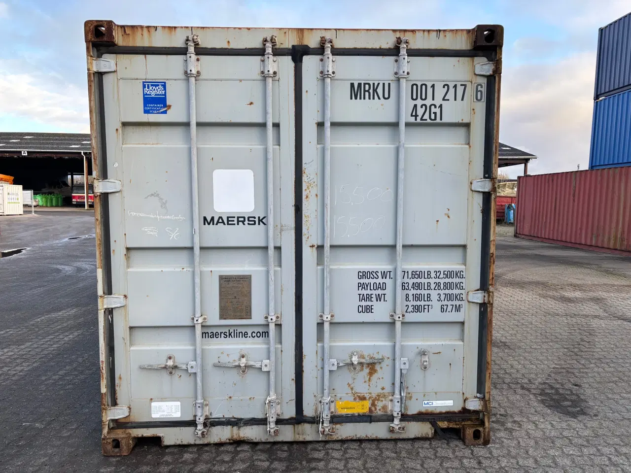 Billede 1 - 40 fods DC Container - ID: MRKU 001217-6