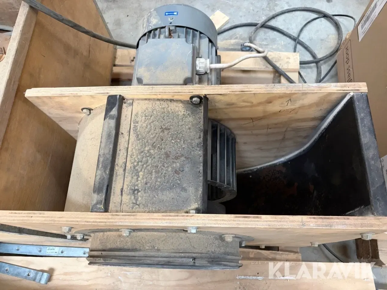 Billede 3 - Industriel ventilator med elmotor Axel Johnson Teknik A/S A.S MOT