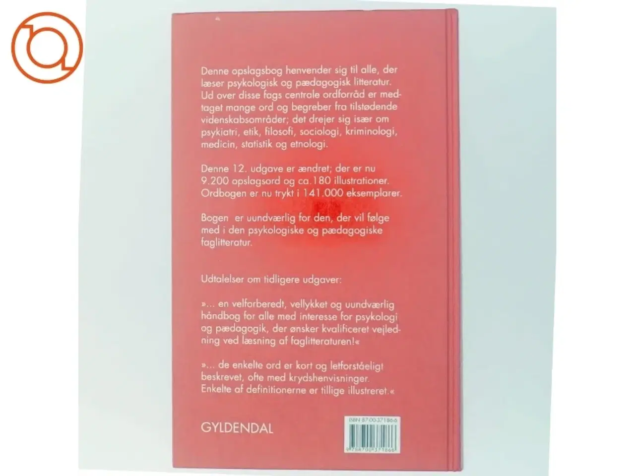 Billede 3 - Psykologisk-pædagogisk ordbog (Bog)