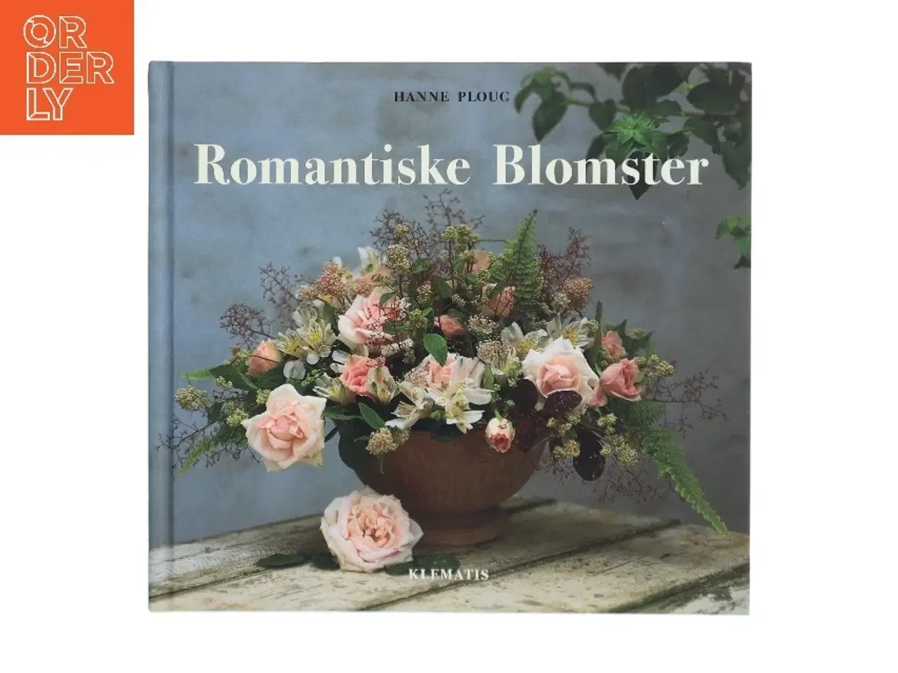 Billede 1 - Romantiske blomster af Hanne Ploug (Bog)