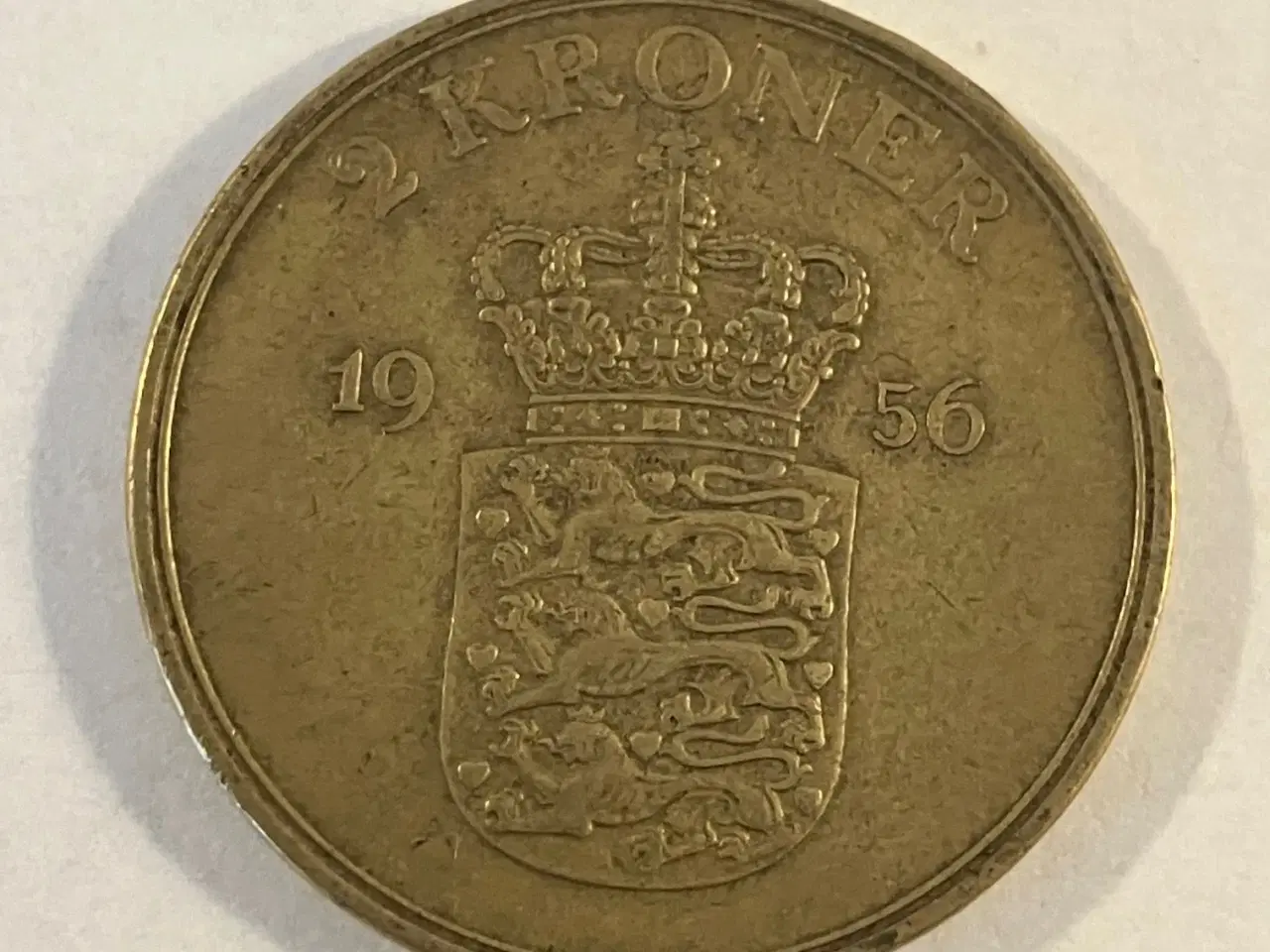 Billede 1 - 2 Kroner Danmark 1956