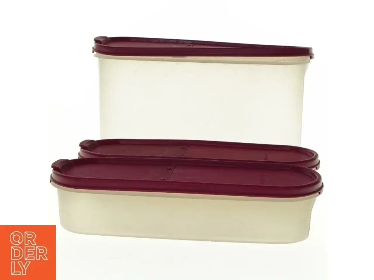 Billede 4 - Madopbevaringsbokse fra Tupperware (str. 28. x 10. cm. h. 6-18 cm)