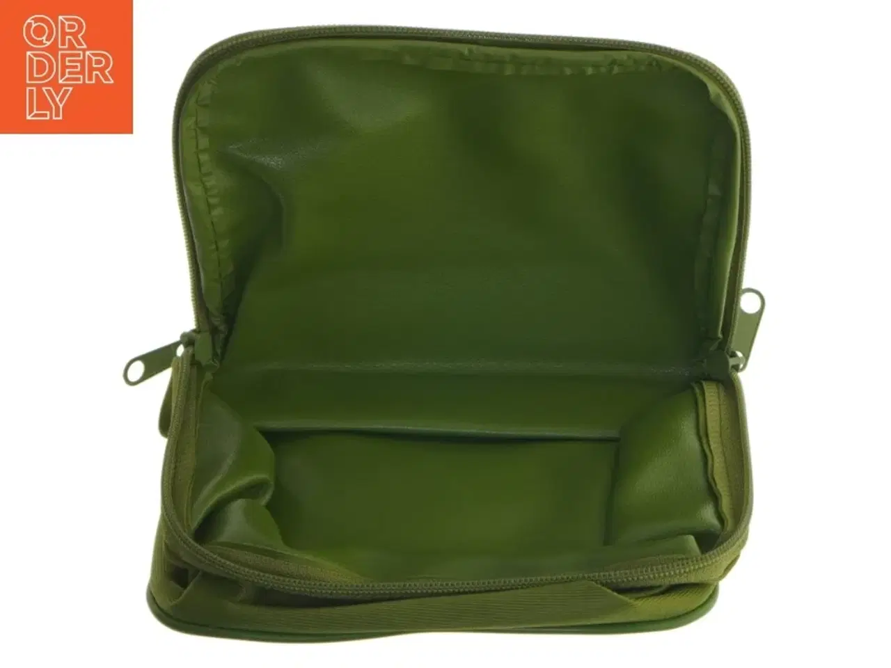 Billede 6 - Grøn toilet taske (str. 19x15 cm)