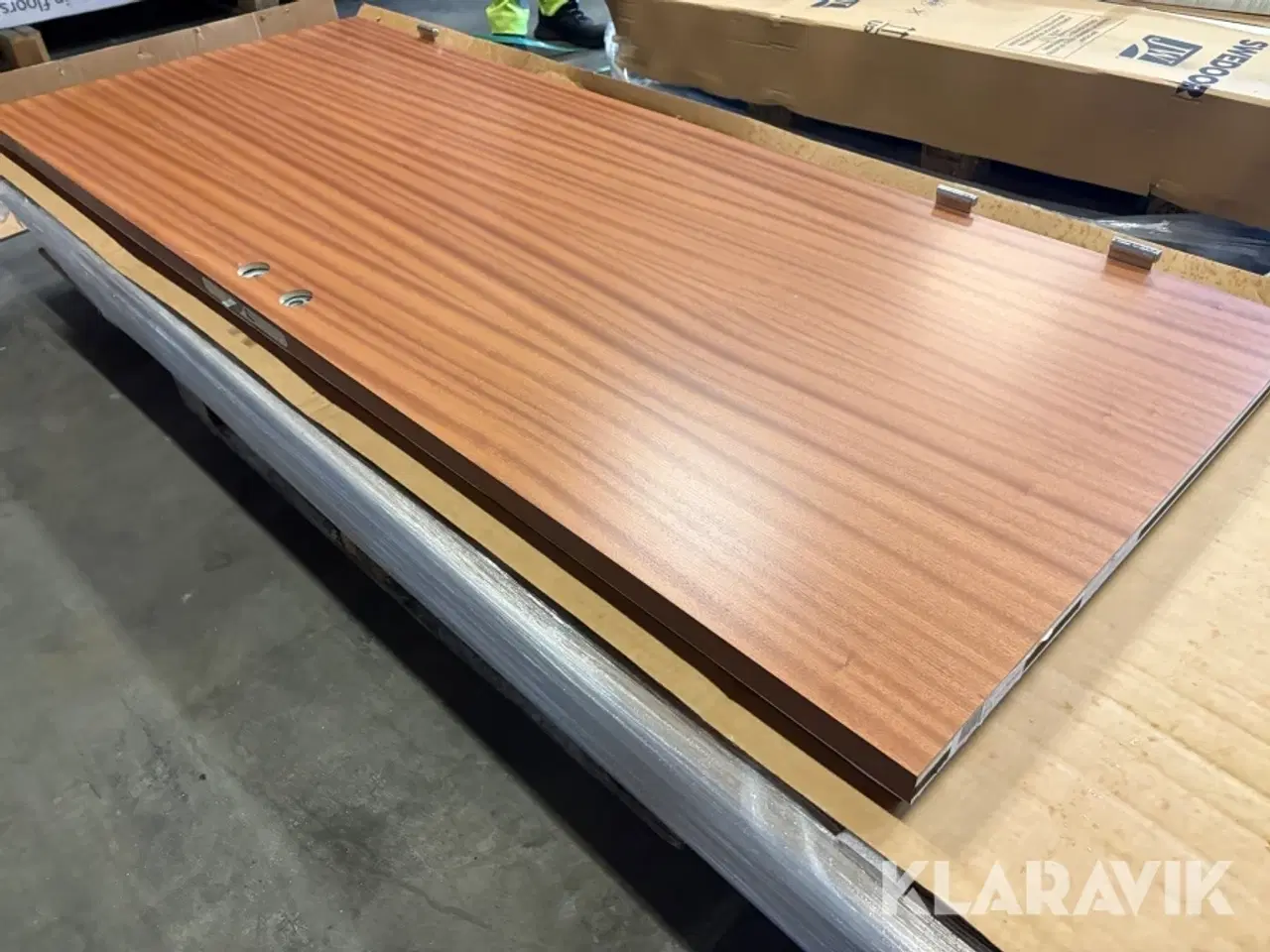 Billede 2 - Brænddør Swedoor Klimadør - 2 dørplader og 1 karm