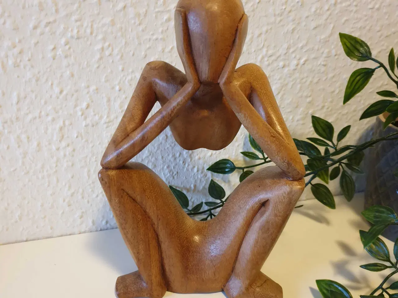 Billede 1 - Træfigur H 21 cm 