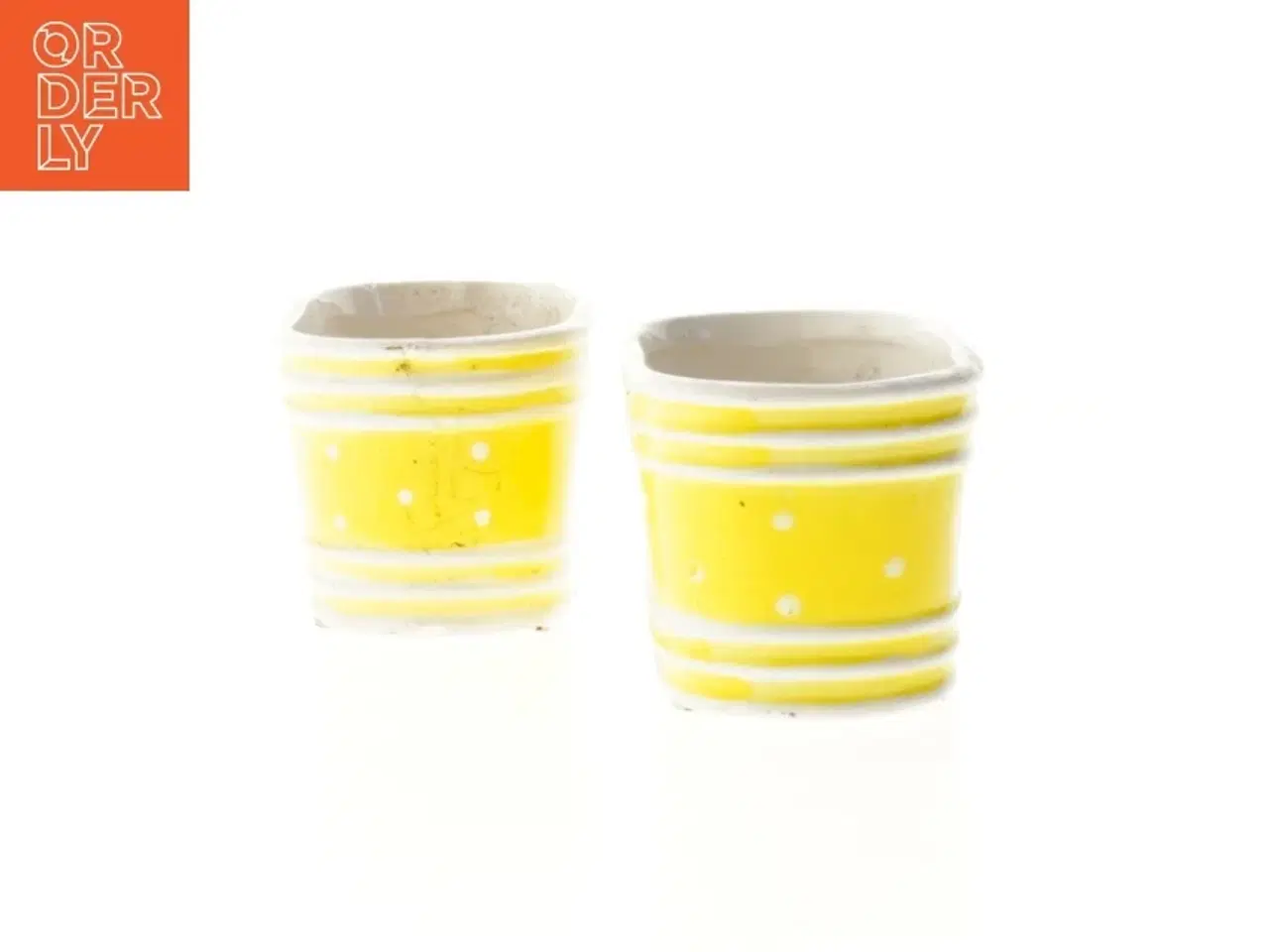 Billede 4 - Keramisk blomsterpotte (str. 12x6x7 cm)