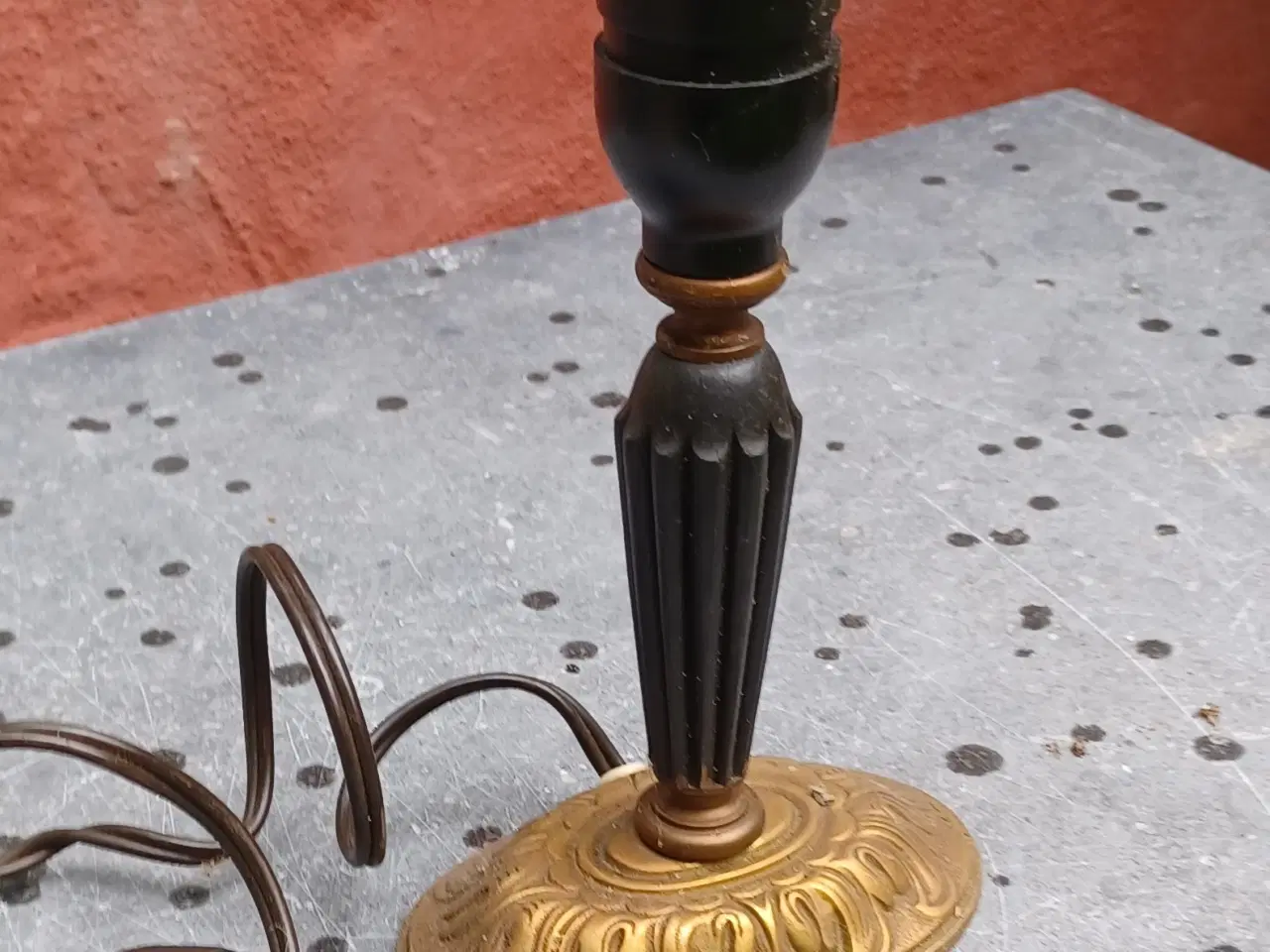 Billede 1 - bordlampe, vintage