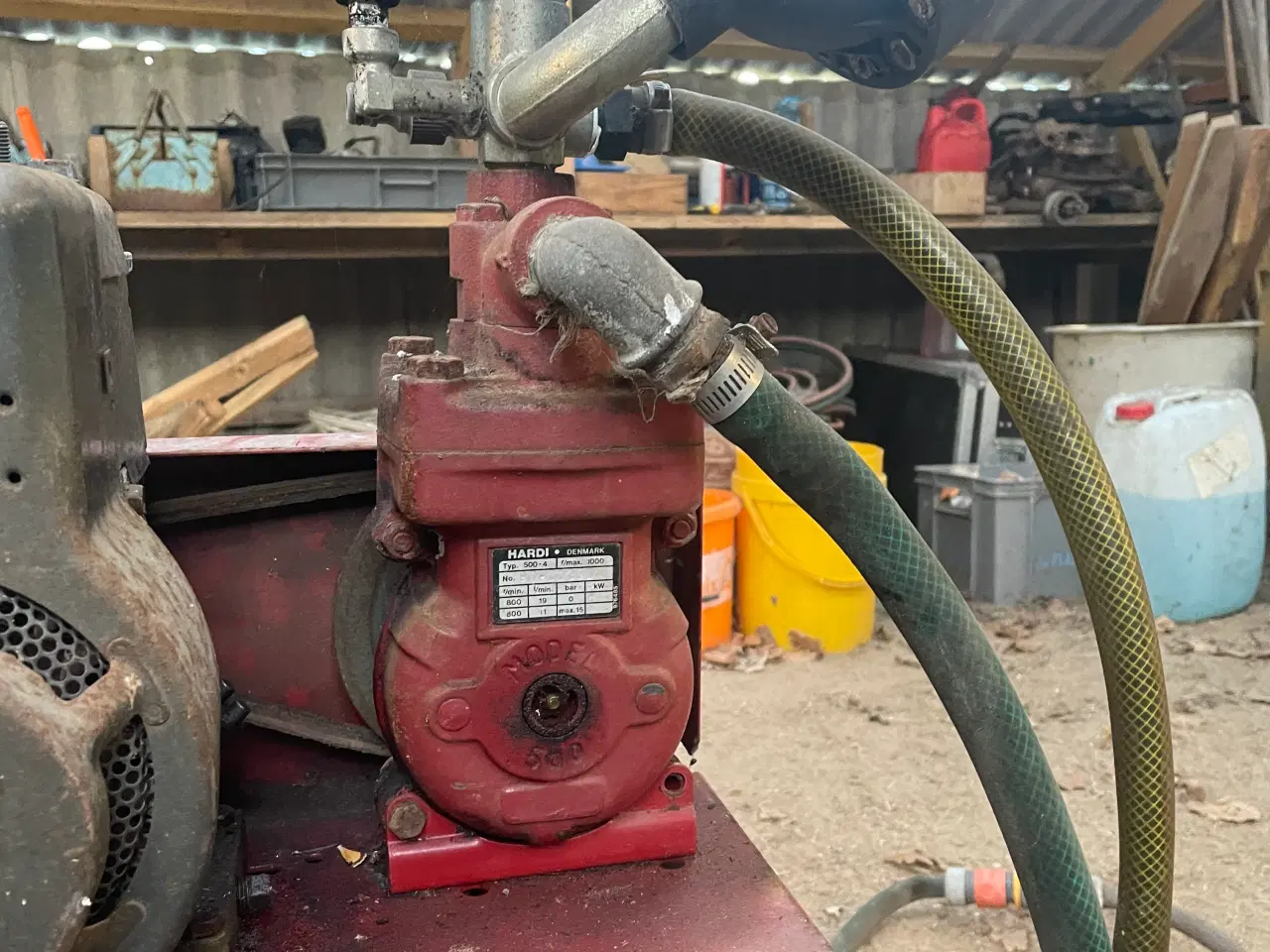 Billede 4 - Hardi pumpe med Briggs & Stratton motor