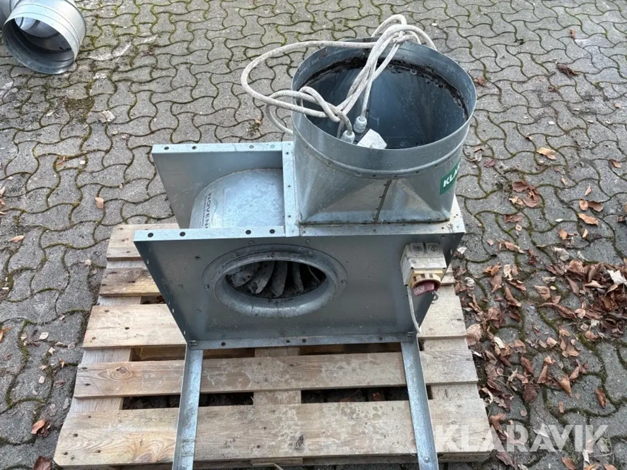 Billede 6 - Centrifugalventilator (radialventilator) Novenco CNA-315/D