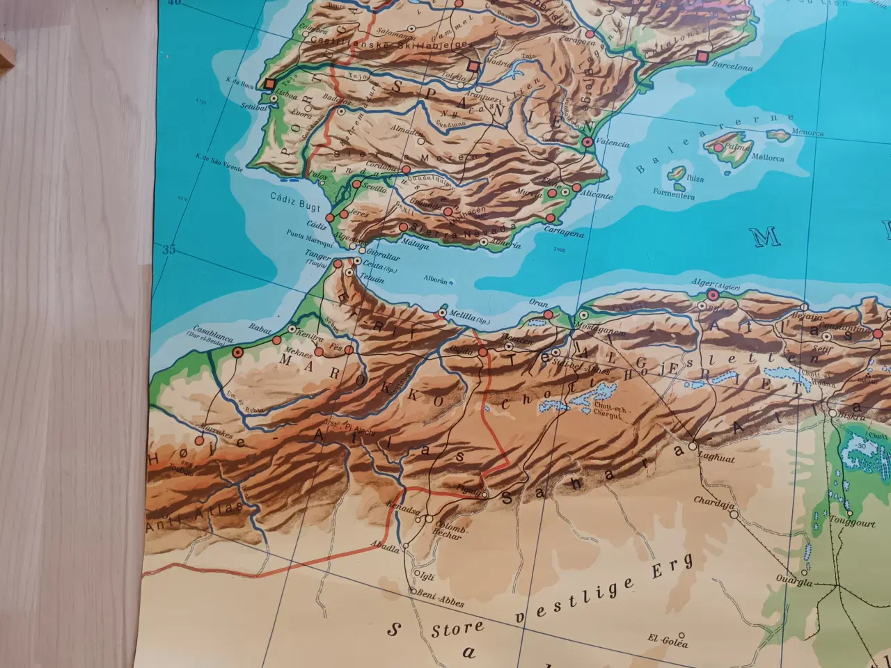 Billede 3 - Europakort.  År 1966