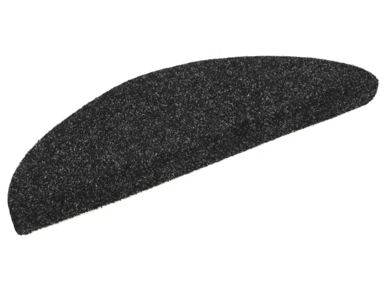 Billede 4 - Selvklæbende trappemåtter 10 stk. 56x17x3 cm tuftet sort
